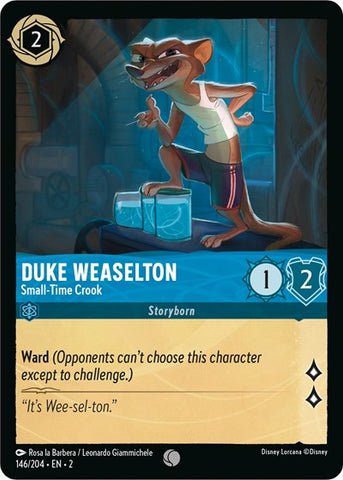 Duke Weaselton - Small-Time Crook (Rise of the Floodborn)(2-146/204)(C)