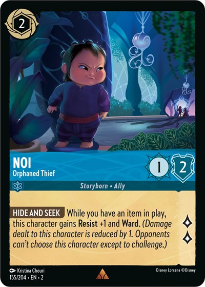 Noi - Orphaned Thief - Cold Foil (Rise of the Floodborn)(2-155/204)(R)