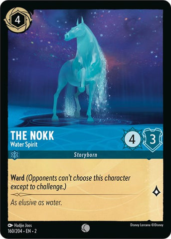 The Nokk - Water Spirit - Cold Foil (Rise of the Floodborn)(2-160/204)(C)