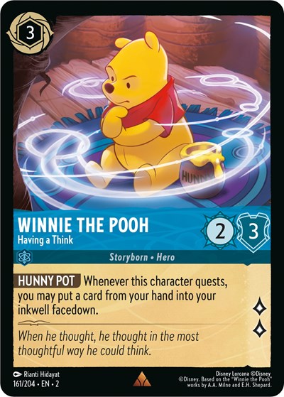 Winnie the Pooh - Having a Think (Rise of the Floodborn)(2-161/204)(R)