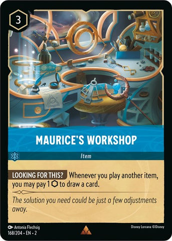 Maurice's Workshop - Cold Foil (Rise of the Floodborn)(2-168/204)(R)