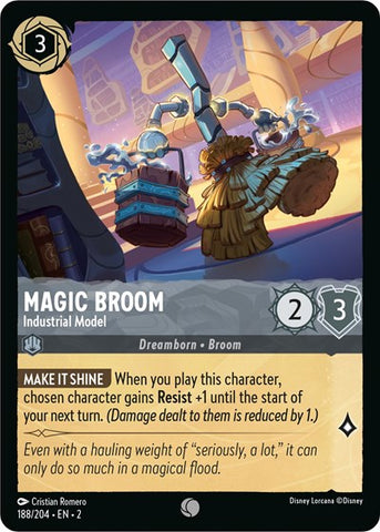 Magic Broom - Industrial Model (Rise of the Floodborn)(2-188/204)(C)