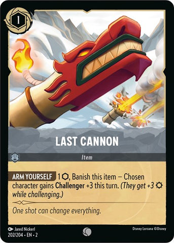 Last Cannon (Rise of the Floodborn)(2-202/204)(C)