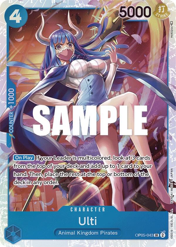 Ulti - Foil (Awakening of the New Era)(OP05-043)(SR)