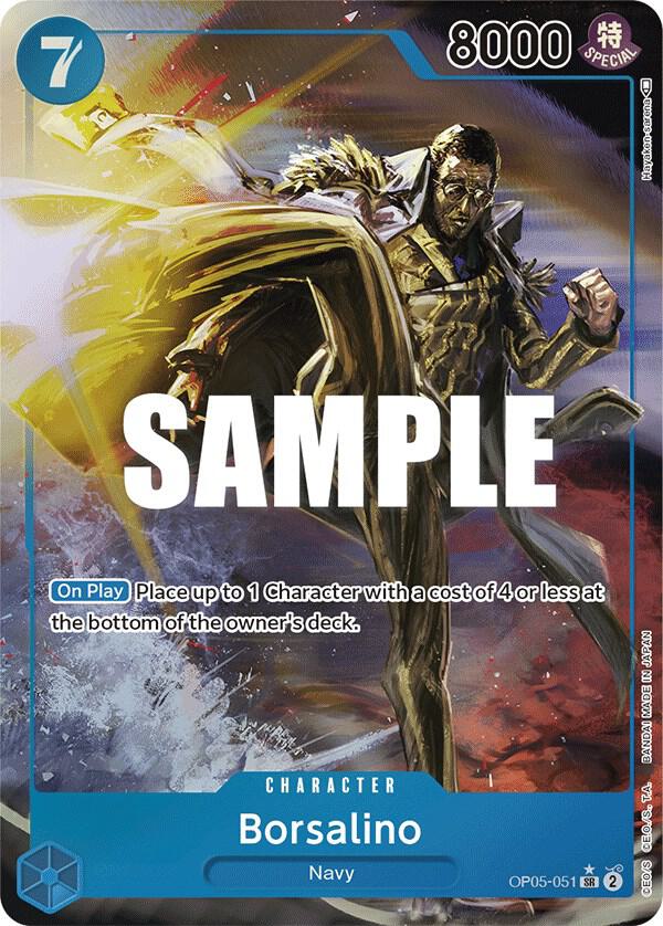 Borsalino - Alternate Art - Foil (Awakening of the New Era)(OP05-051)(SR)