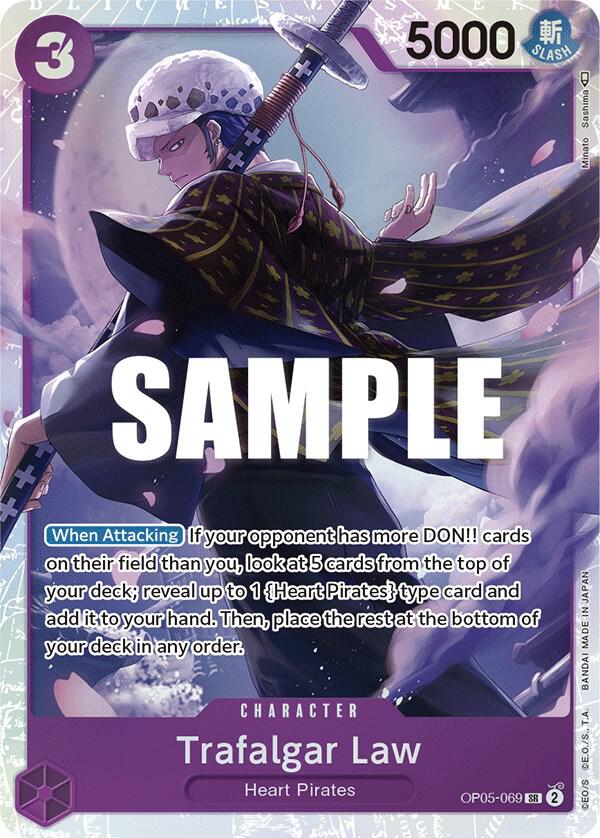 Trafalgar Law (069) - Foil (Awakening of the New Era)(OP05-069)(SR)