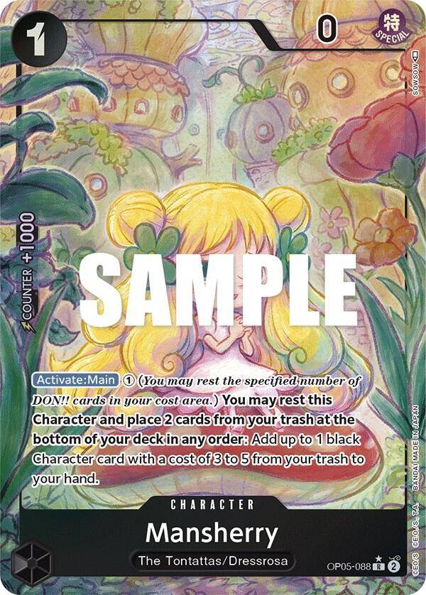 Mansherry - Alternate Art - Foil (Awakening of the New Era)(OP05-088)(R)