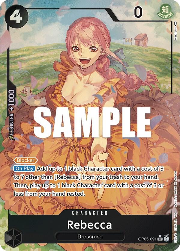 Rebecca - Alternate Art - Foil (Awakening of the New Era)(OP05-091)(SR)