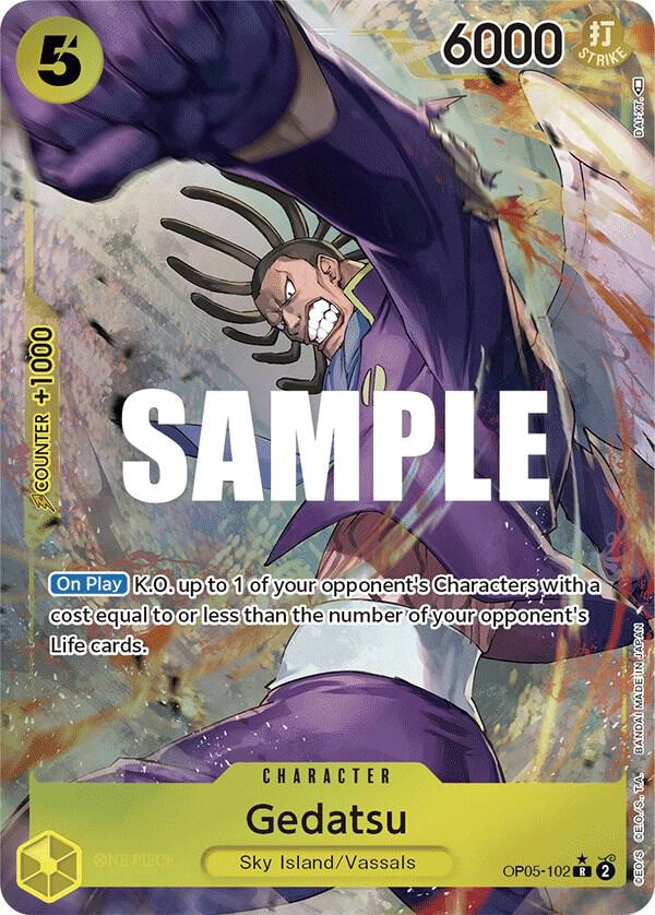 Gedatsu - Alternate Art - Foil (Awakening of the New Era)(OP05-102)(R)