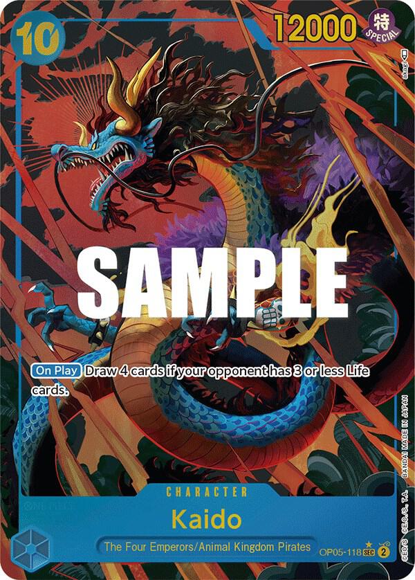 Kaido (118) - Alternate Art - Foil (Awakening of the New Era)(OP05-118)(SEC)