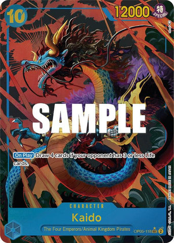 Kaido (118) - Alternate Art - Foil (Awakening of the New Era)(OP05-118)(SEC)