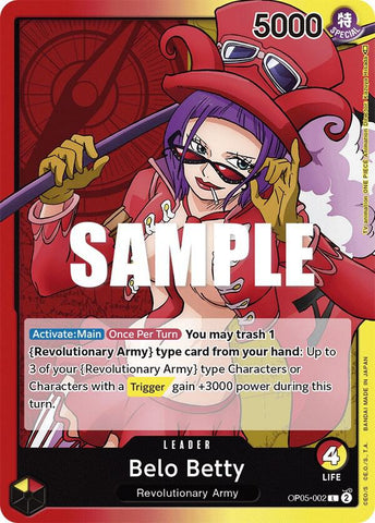 Belo Betty (002) (Awakening of the New Era)(OP05-002)(L)