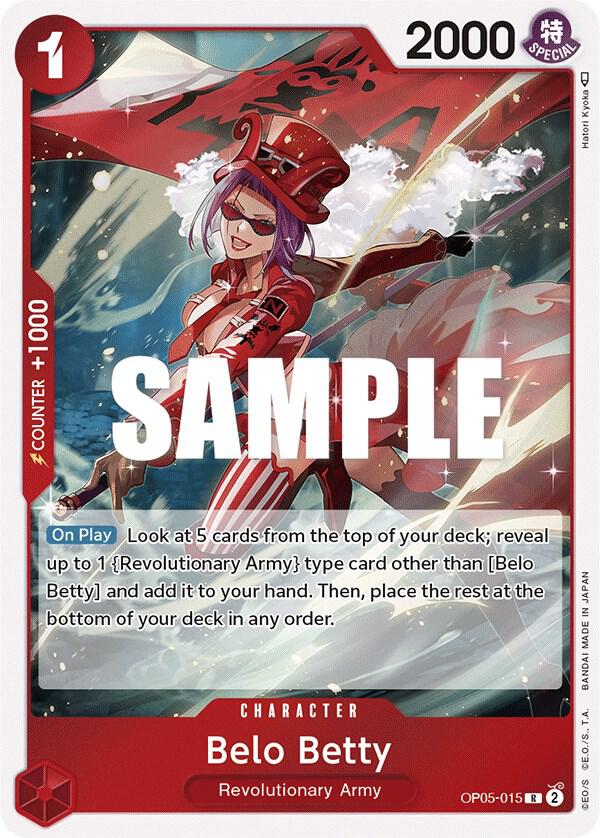 Belo Betty (015) - Foil (Awakening of the New Era)(OP05-015)(R)
