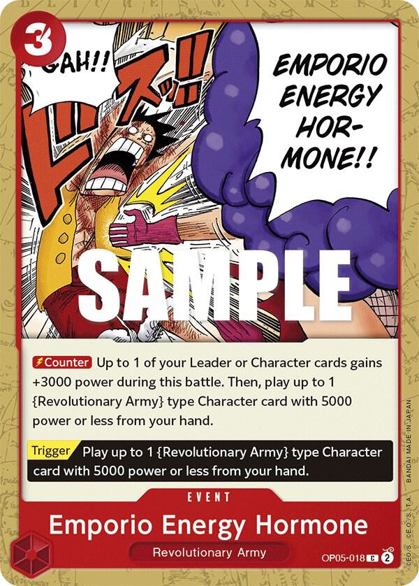 Emporio Energy Hormone (Awakening of the New Era)(OP05-018)(C)