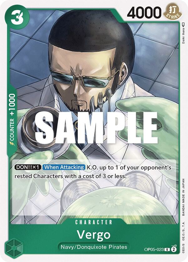 Vergo - Foil (Awakening of the New Era)(OP05-023)(R)