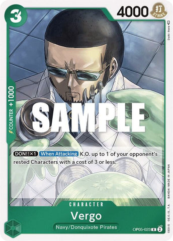 Vergo - Foil (Awakening of the New Era)(OP05-023)(R)