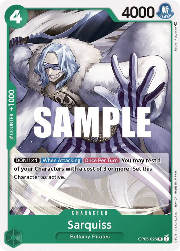 Sarquiss (Awakening of the New Era)(OP05-026)(C)