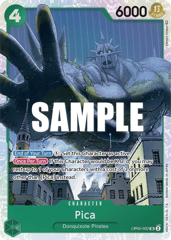 Pica - Foil (Awakening of the New Era)(OP05-032)(SR)
