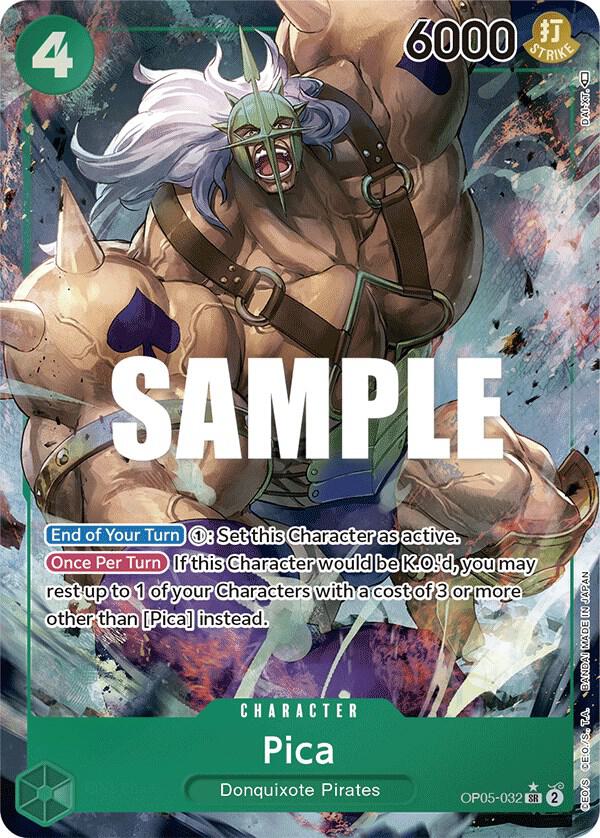 Pica - Alternate Art - Foil (Awakening of the New Era)(OP05-032)(SR)