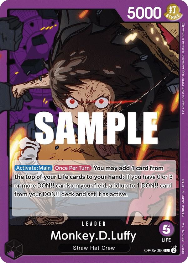 Monkey.D.Luffy (060) (Awakening of the New Era)(OP05-060)(L)