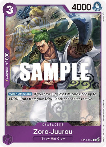 Zoro-Juurou - Foil (Awakening of the New Era)(OP05-067)(R)
