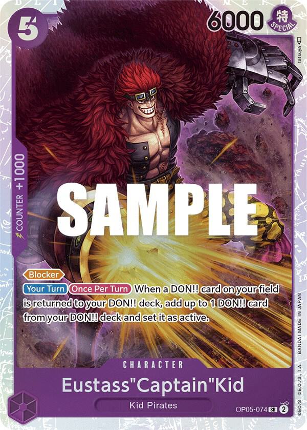 Eustass"Captain"Kid - Foil (Awakening of the New Era)(OP05-074)(SR)