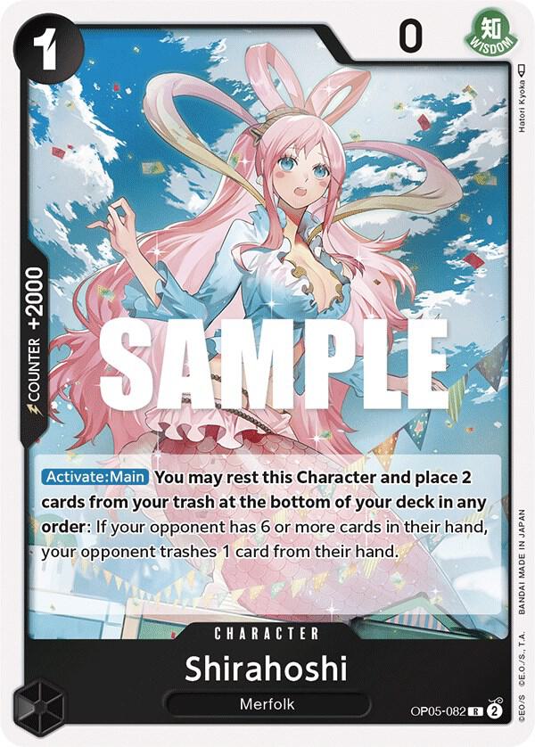 Shirahoshi - Foil (Awakening of the New Era)(OP05-082)(R)