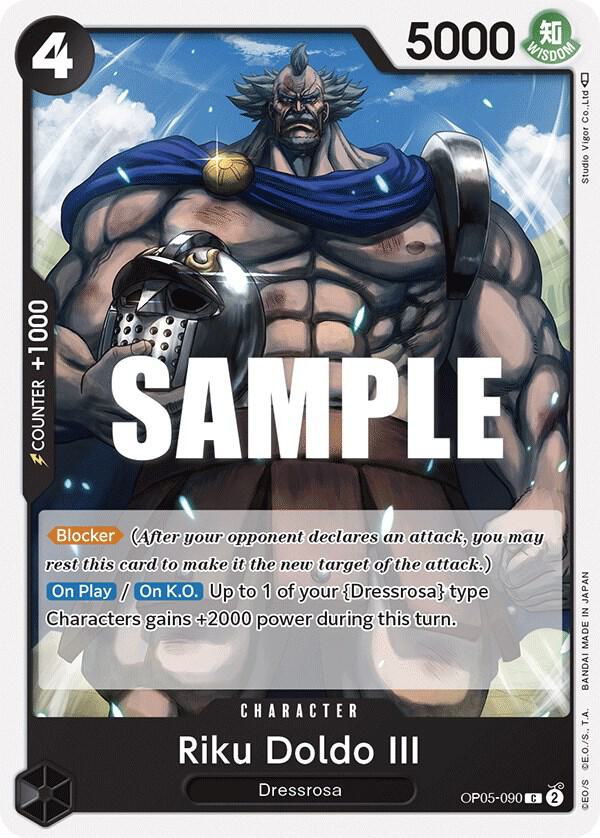 Riku Doldo III (Awakening of the New Era)(OP05-090)(C)
