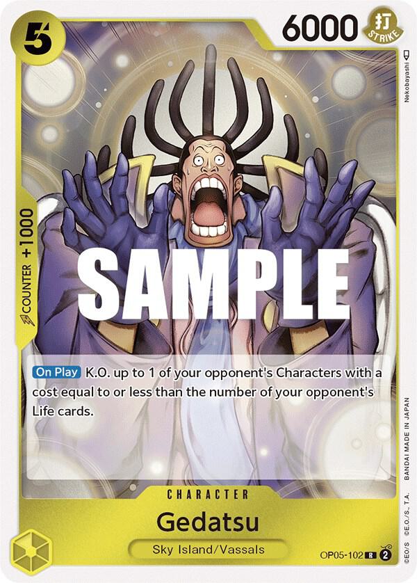 Gedatsu - Foil (Awakening of the New Era)(OP05-102)(R)