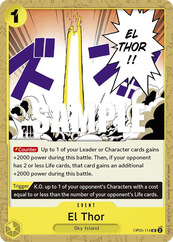 El Thor (Awakening of the New Era)(OP05-114)(UC)