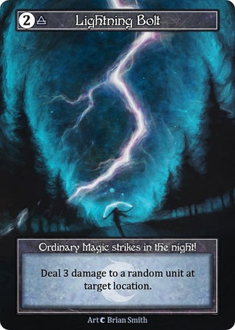 Lightning Bolt - Team Covenant Promo - Foil (Beta)(PR)