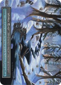 Winter River - Foil (Box Topper) (Alpha)(OR)