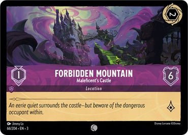 Forbidden Mountain - Maleficent's Castle (Into the Inklands)(3-066/204)(C)
