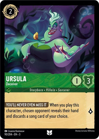 Ursula - Deceiver (Into the Inklands)(3-090/204)(U)