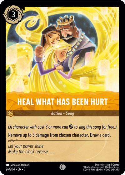 Heal What Has Been Hurt - Cold Foil (Into the Inklands)(3-026/204)(C)