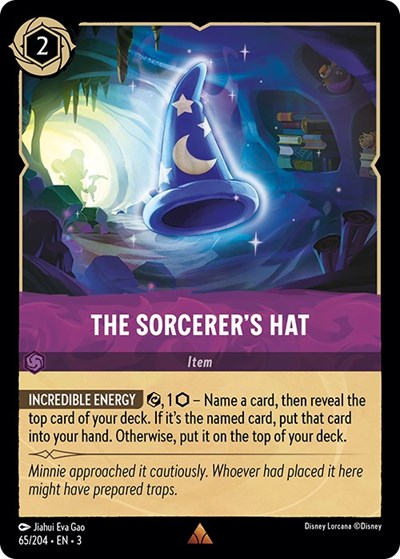 The Sorcerer's Hat - Cold Foil (Into the Inklands)(3-065/204)(R)