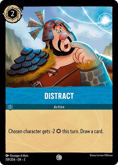 Distract - Cold Foil (Into the Inklands)(3-159/204)(C)