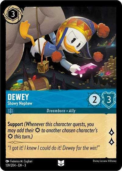 Dewey - Showy Nephew (Into the Inklands)(3-139/204)(U)