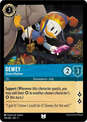 Dewey - Showy Nephew (Into the Inklands)(3-139/204)(U)