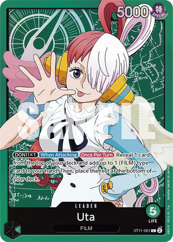 Uta (001) - Foil (Starter Deck 11: Uta)(ST11-001)(L)
