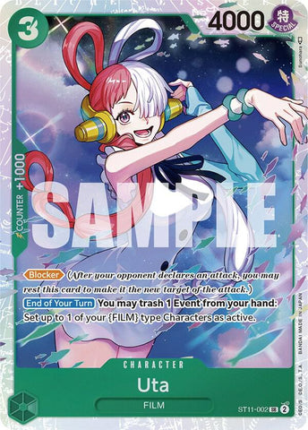 Uta (002) - Foil (Starter Deck 11: Uta)(ST11-002)(SR)