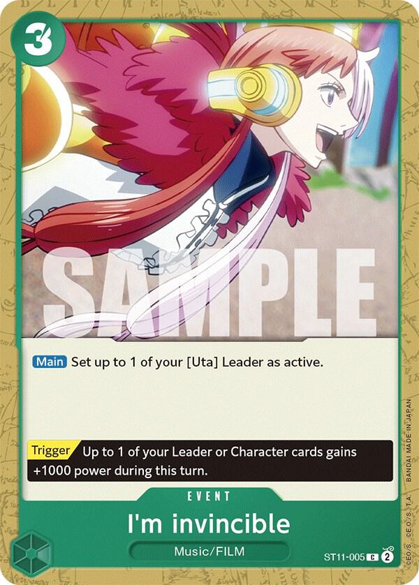 I'm invincible (Starter Deck 11: Uta)(ST11-005)(C)