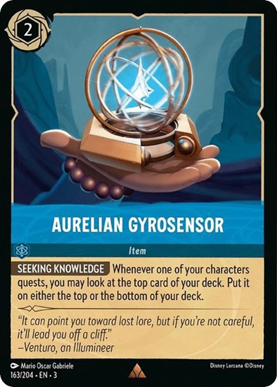 Aurelian Gyrosensor - Cold Foil (Into the Inklands)(3-163/204)(R)