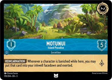 Motunui - Island Paradise (Into the Inklands)(3-170/204)(U)