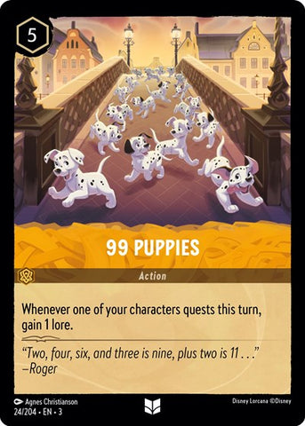 99 Puppies (Into the Inklands)(3-024/204)(U)