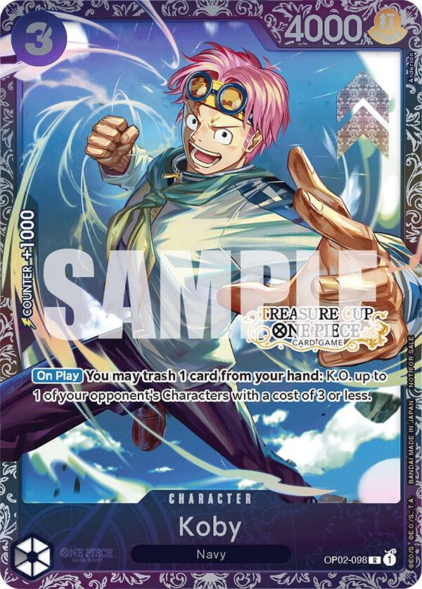 Koby [Treasure Cup] [Foil] (One Piece Promotion Cards)(OP02-098)(C)
