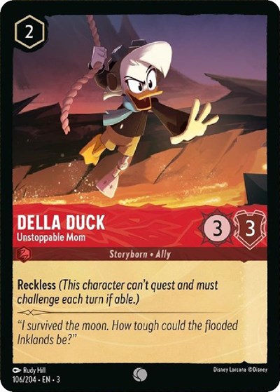 Della Duck - Unstoppable Mom (Into the Inklands)(3-106/204)(C)