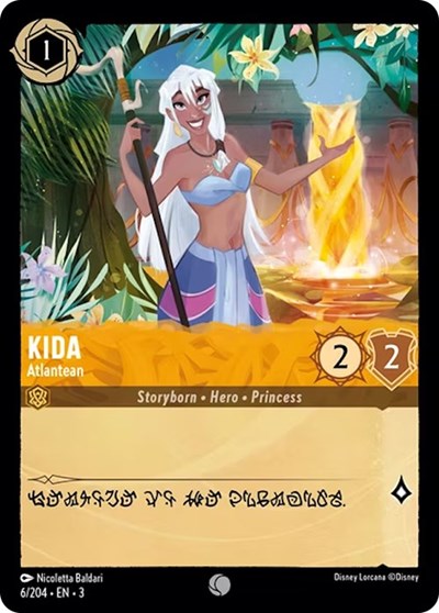 Kida - Atlantean (Into the Inklands)(3-006/204)(C)