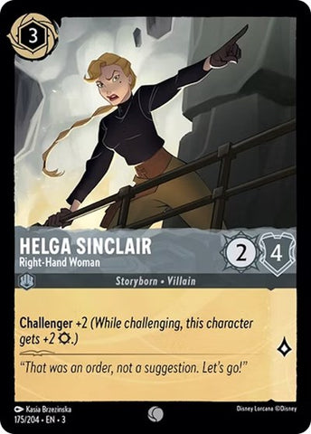 Helga Sinclair - Right-Hand Woman (Into the Inklands)(3-175/204)(C)