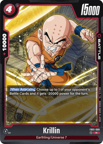 Krillin [008] [Foil] (FB01-008)(R)
